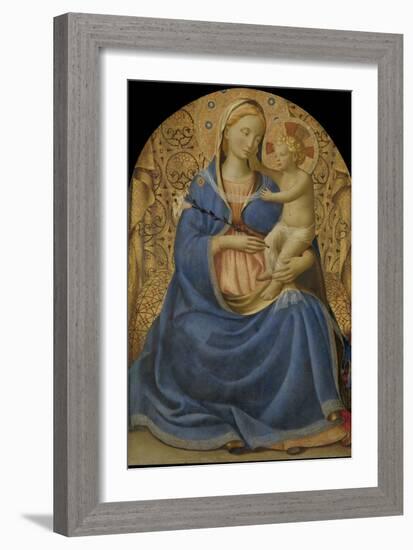 The Virgin of Humility (Madonna Dell' Umilit), C. 1440-Fra Angelico-Framed Giclee Print