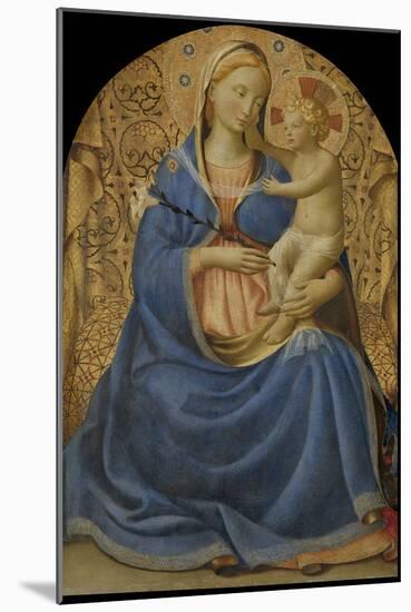 The Virgin of Humility (Madonna Dell' Umilit), C. 1440-Fra Angelico-Mounted Giclee Print