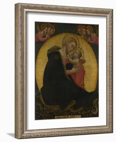 The Virgin of Humility (Madonna Dell' Umilit), Ca 1390-Lippo di Dalmasio Scannabecchi-Framed Giclee Print