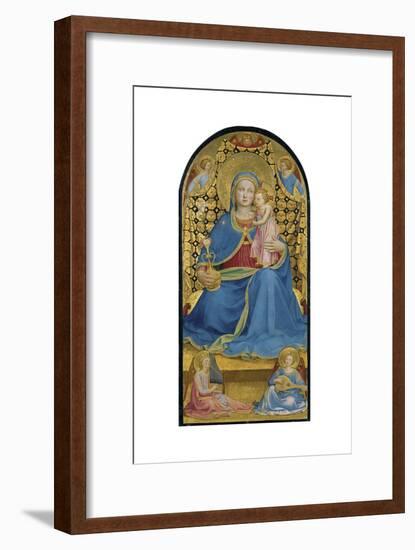 The Virgin of Humility (Madonna dell' Umilitá). Ca. 1433-35-Frau Angelico-Framed Giclee Print