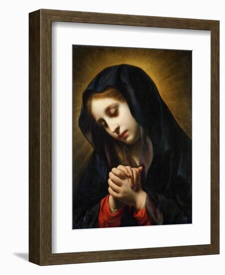 The Virgin of the Annunciation, c.1653-55-Carlo Dolci-Framed Giclee Print