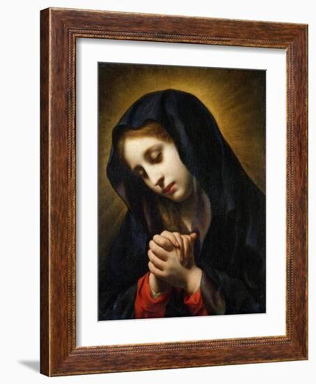 The Virgin of the Annunciation, c.1653-55-Carlo Dolci-Framed Giclee Print