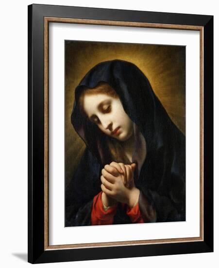 The Virgin of the Annunciation, c.1653-55-Carlo Dolci-Framed Giclee Print