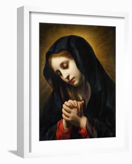 The Virgin of the Annunciation, c.1653-55-Carlo Dolci-Framed Giclee Print