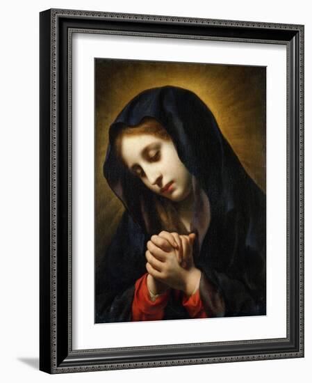 The Virgin of the Annunciation, c.1653-55-Carlo Dolci-Framed Giclee Print