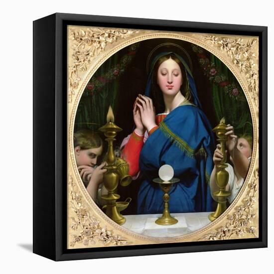 The Virgin of the Host, 1854-Jean-Auguste-Dominique Ingres-Framed Premier Image Canvas