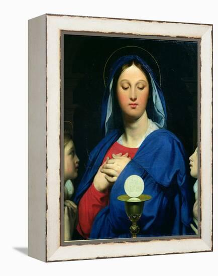 The Virgin of the Host, 1866-Jean-Auguste-Dominique Ingres-Framed Premier Image Canvas