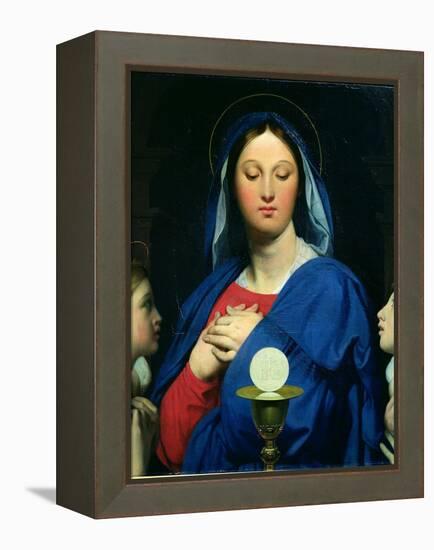 The Virgin of the Host, 1866-Jean-Auguste-Dominique Ingres-Framed Premier Image Canvas