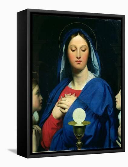 The Virgin of the Host, 1866-Jean-Auguste-Dominique Ingres-Framed Premier Image Canvas