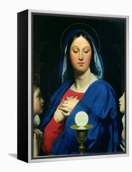 The Virgin of the Host, 1866-Jean-Auguste-Dominique Ingres-Framed Premier Image Canvas