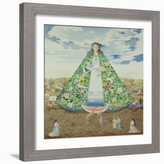 The Virgin of the Huasteca, 1988-James Reeve-Framed Giclee Print