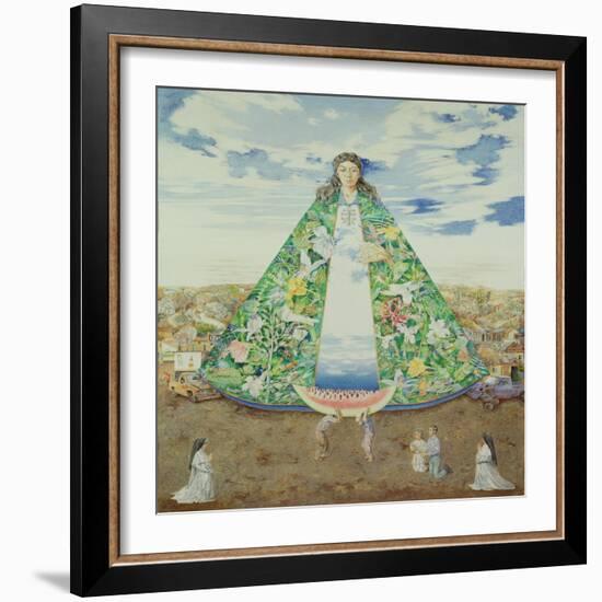 The Virgin of the Huasteca, 1988-James Reeve-Framed Giclee Print