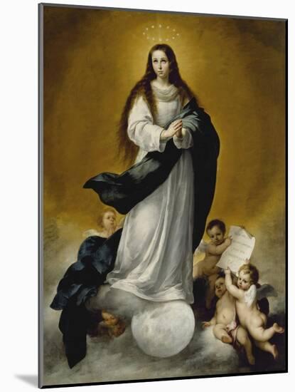 The Virgin of the Immaculate Conception, c.1660-Bartolome Esteban Murillo-Mounted Giclee Print