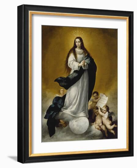 The Virgin of the Immaculate Conception, c.1660-Bartolome Esteban Murillo-Framed Giclee Print