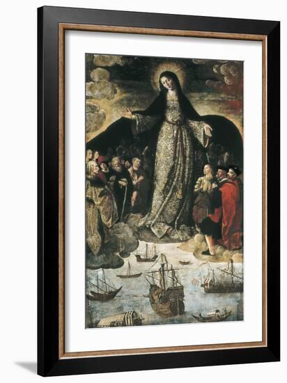 The Virgin of the Navigators-Alejo Fernandez-Framed Art Print