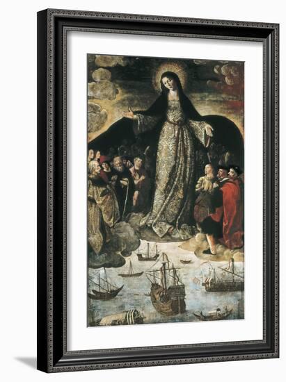 The Virgin of the Navigators-Alejo Fernandez-Framed Art Print