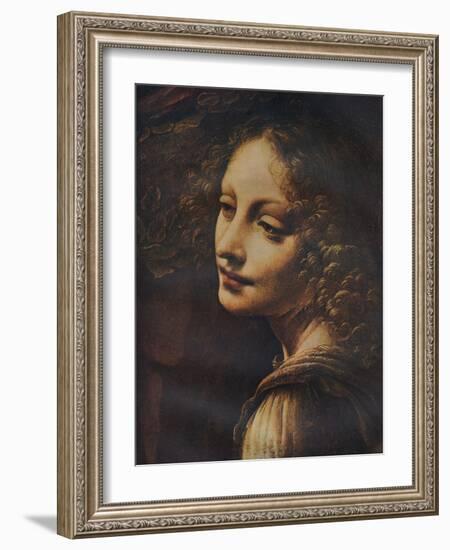 'The Virgin of the Rocks (detail)', c1491-Leonardo Da Vinci-Framed Giclee Print