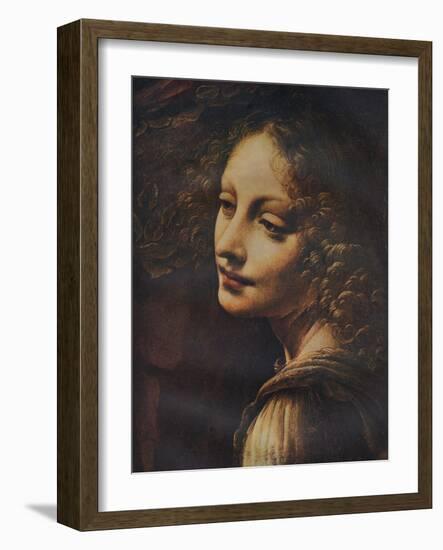 'The Virgin of the Rocks (detail)', c1491-Leonardo Da Vinci-Framed Giclee Print