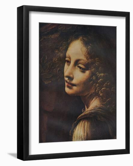 'The Virgin of the Rocks (detail)', c1491-Leonardo Da Vinci-Framed Giclee Print