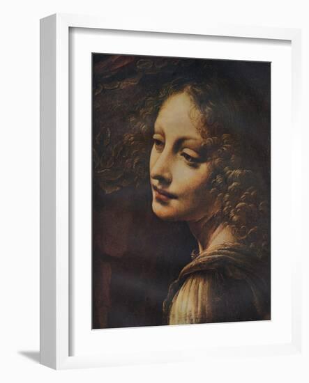 'The Virgin of the Rocks (detail)', c1491-Leonardo Da Vinci-Framed Giclee Print