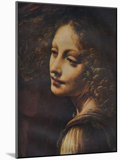 'The Virgin of the Rocks (detail)', c1491-Leonardo Da Vinci-Mounted Giclee Print