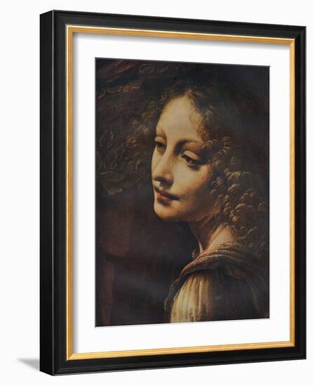 'The Virgin of the Rocks (detail)', c1491-Leonardo Da Vinci-Framed Giclee Print