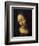 The Virgin of the Rocks Detail of Virgin-Leonardo da Vinci-Framed Giclee Print