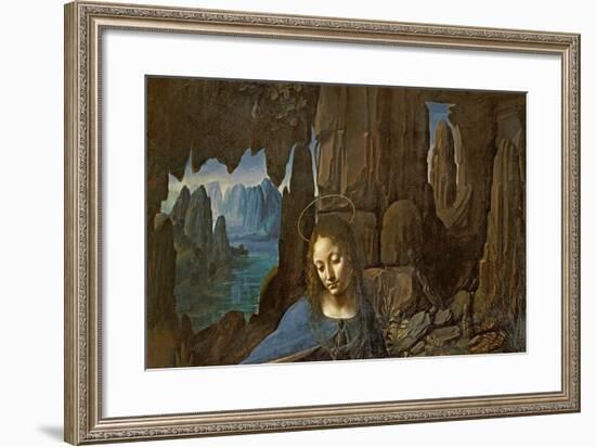 The Virgin of the Rocks-null-Framed Giclee Print