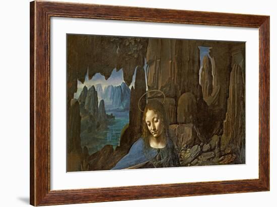 The Virgin of the Rocks-null-Framed Giclee Print