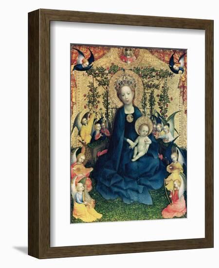 The Virgin of the Rose Bush-Stephan Lochner-Framed Giclee Print