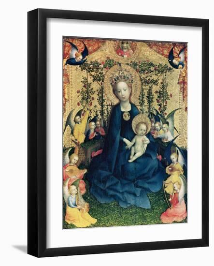 The Virgin of the Rose Bush-Stephan Lochner-Framed Giclee Print