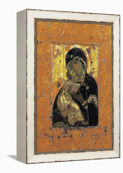 The Virgin of Vladimir, Byzantine Icon, Early 12th Century-null-Framed Premier Image Canvas
