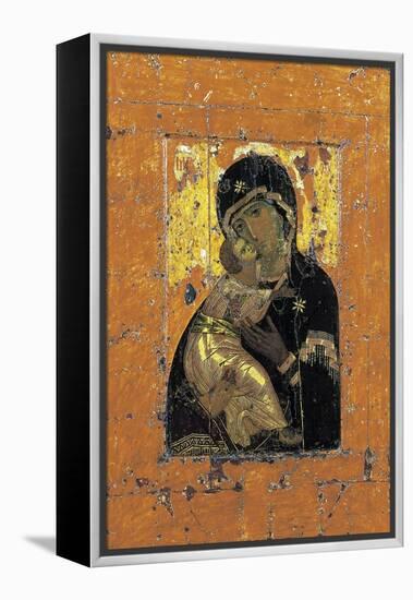 The Virgin of Vladimir, Byzantine Icon, Early 12th Century-null-Framed Premier Image Canvas