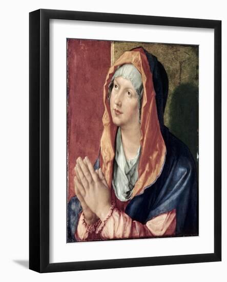 The Virgin Praying-Albrecht Dürer-Framed Giclee Print