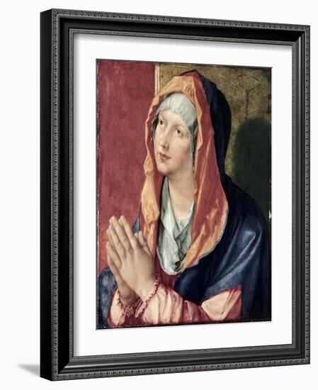 The Virgin Praying-Albrecht Dürer-Framed Giclee Print