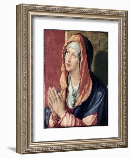 The Virgin Praying-Albrecht Dürer-Framed Giclee Print