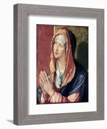 The Virgin Praying-Albrecht Dürer-Framed Giclee Print