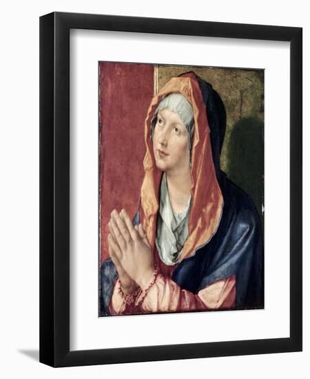 The Virgin Praying-Albrecht Dürer-Framed Giclee Print