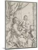 The Virgin, the Infant Jesus and Saint Jean-Baptiste-Guido Reni-Mounted Giclee Print