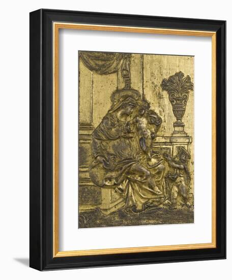 The Virgin, the Infant Jesus and St. John the Baptist-null-Framed Giclee Print