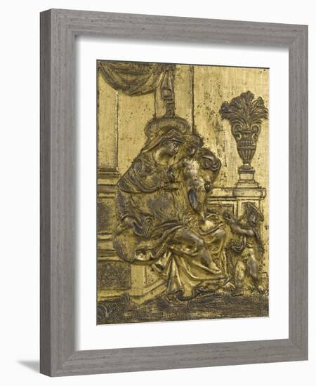 The Virgin, the Infant Jesus and St. John the Baptist-null-Framed Giclee Print