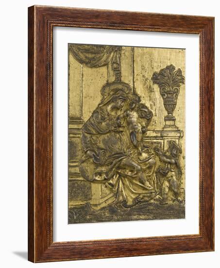 The Virgin, the Infant Jesus and St. John the Baptist-null-Framed Giclee Print