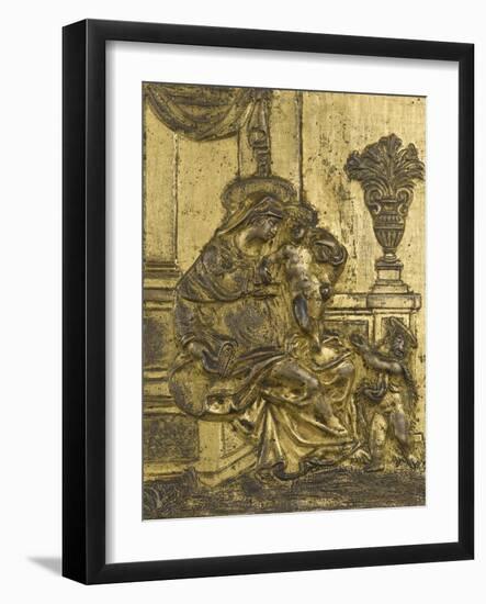 The Virgin, the Infant Jesus and St. John the Baptist-null-Framed Giclee Print