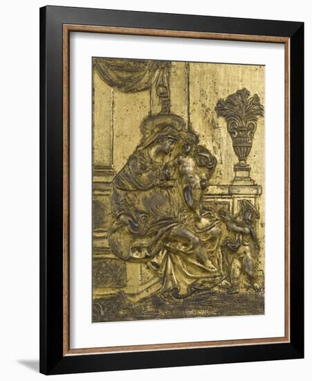 The Virgin, the Infant Jesus and St. John the Baptist-null-Framed Giclee Print