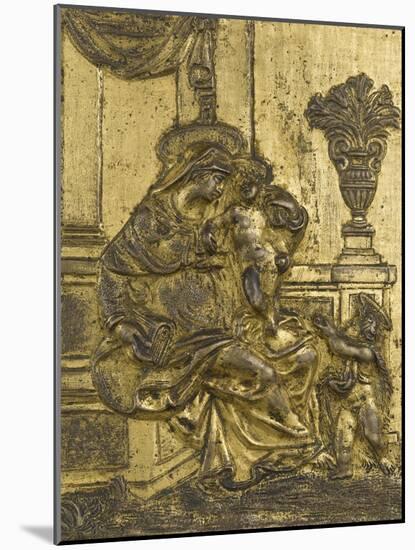 The Virgin, the Infant Jesus and St. John the Baptist-null-Mounted Giclee Print