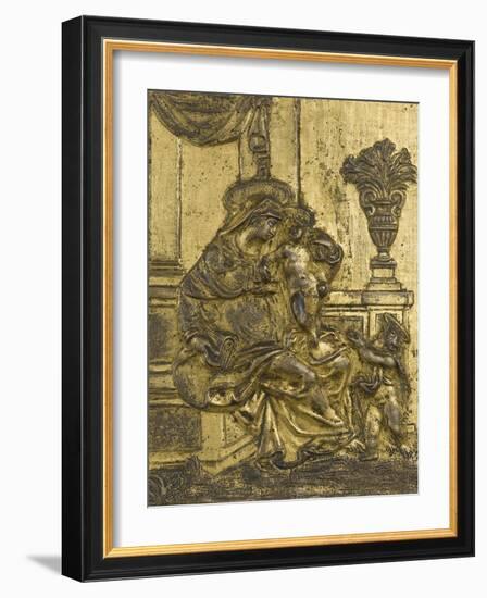 The Virgin, the Infant Jesus and St. John the Baptist-null-Framed Giclee Print