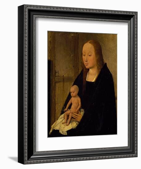 The Virgin with Child, Detail from Adoration of the Magi, 1510-Hieronymus Bosch-Framed Giclee Print