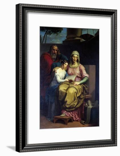 The Virgin with Saints Anne and Joachim, 1840-Peter Jackson-Framed Giclee Print