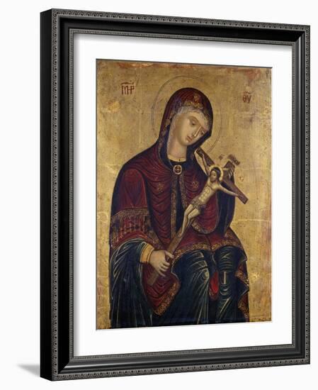 The Virgin with the Crucifix-null-Framed Giclee Print