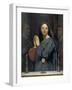 The Virgin with the Host-Jean-Auguste-Dominique Ingres-Framed Art Print